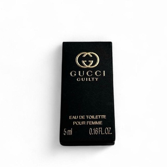 NWT Gucci Guilty Eau de Toilette Mini with Box - Gold & Clear - Picture 5 of 6
